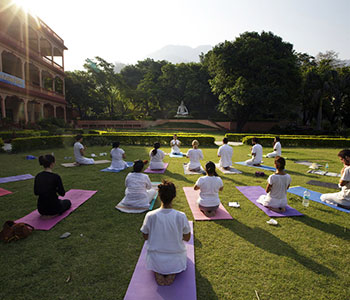 yoga class